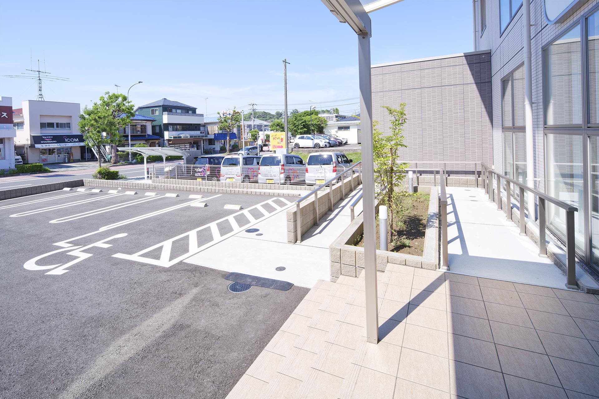 車イス対応スロープ